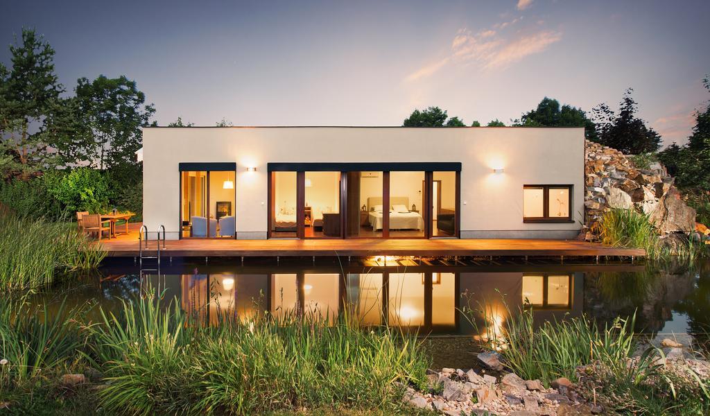 Luxusní prázdninový dům Rossitz Exterior foto